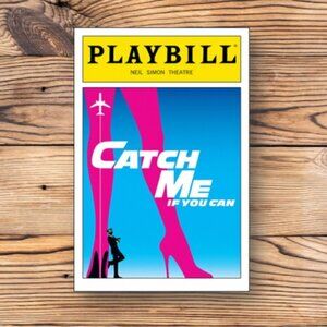 Catch‎ Me If You Can Playbill Broadway Musical Refrigerator Fridge Locker Magnet